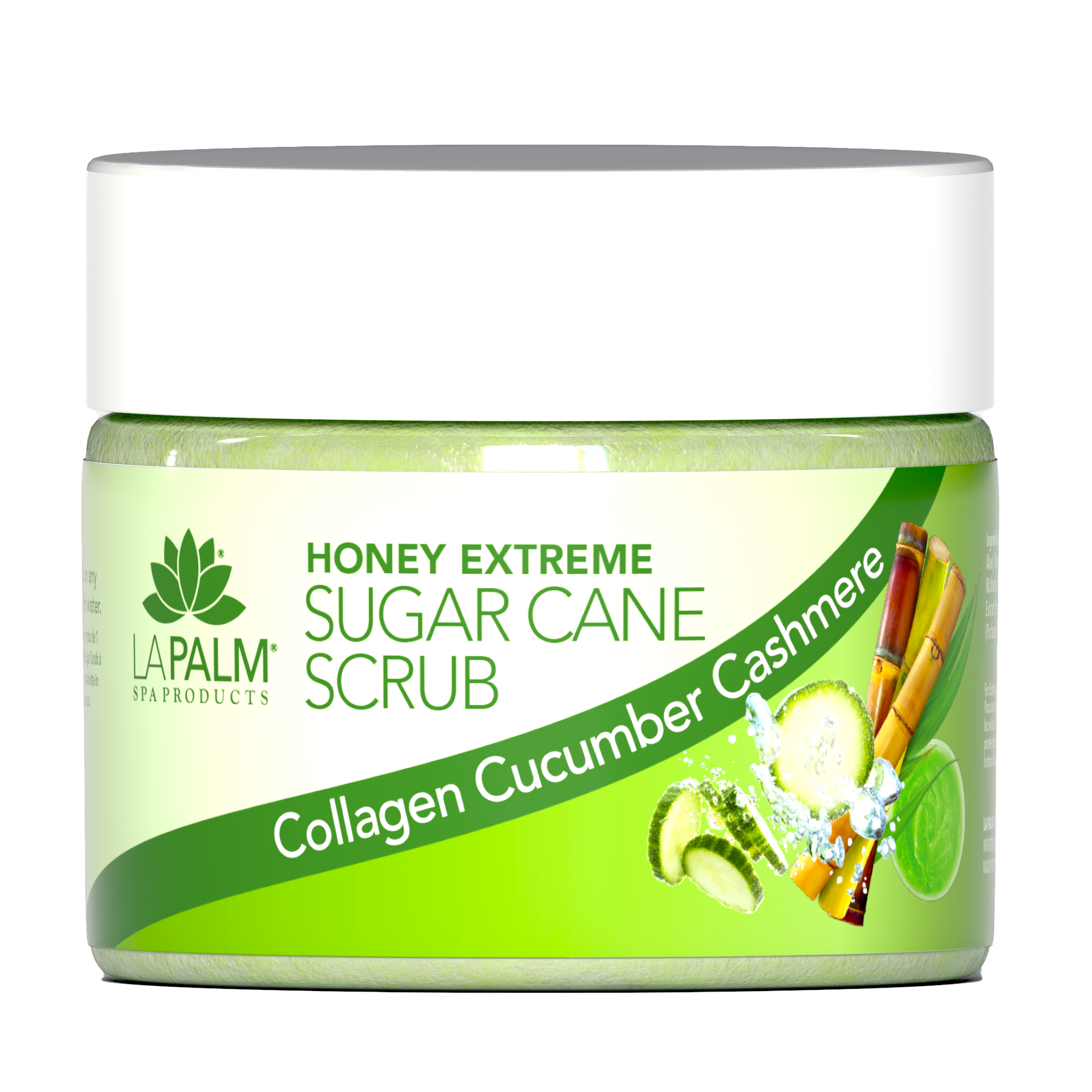 HoneyExtSugarScrub12ozCucumberCashmere